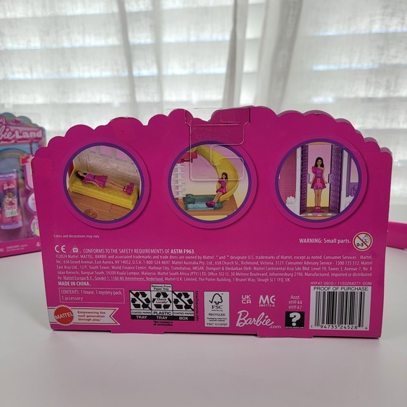 5 Mini Barbie Land Lot Car Camper Play House Cutie Color Reveal Surprise Dolls - Picture 10 of 14